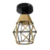 Bohemian Woven Pendant Light | Handcrafted Ceiling Chandelier